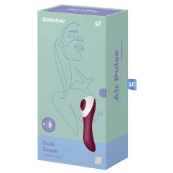 Satisfyer Stimulateur de clitoris DUAL CRUSH Satisfyer 16cm